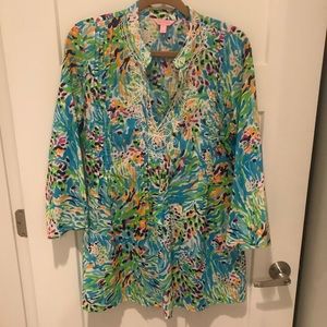Lilly Pulitzer tunic shirt